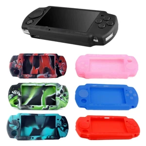 For Sony PSP 2000 3000 Soft Silicone Skin Protective Cover Case Rubber Shell - Picture 1 of 26