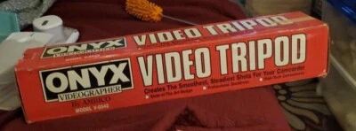 AMBICO V-0541 Tripod ONYX, QUICK RELEASE, FLUID HEAD NEW, OPEN BOX HD - Image 1 of 4