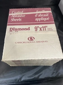 Carborundum Abrasives 240 b Grit 9 X 11 Sandpaper Dri-Lube 500 Sheets - Picture 1 of 3