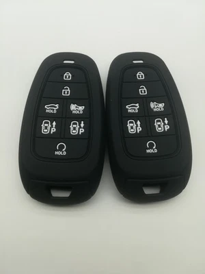 2*Fob Key Cover for 2018 2019 2020 2021 2022 2023 2024 2025 HYUNDAI NEXO SONATA - Image 1 of 4