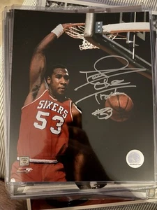 Darryl Dawkins signed 8x10 76ers photo INS Chocholate Thunder auto - Picture 1 of 2
