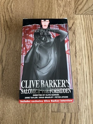 Clive Barker’s Salome & The Forbidden Horror VHS Redemption Rare Limited Edition - Image 1 of 4