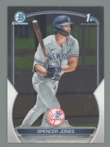 Spencer Jones 2023 Bowman Chrome Rookie • 1st Bowman - Picture 1 of 2