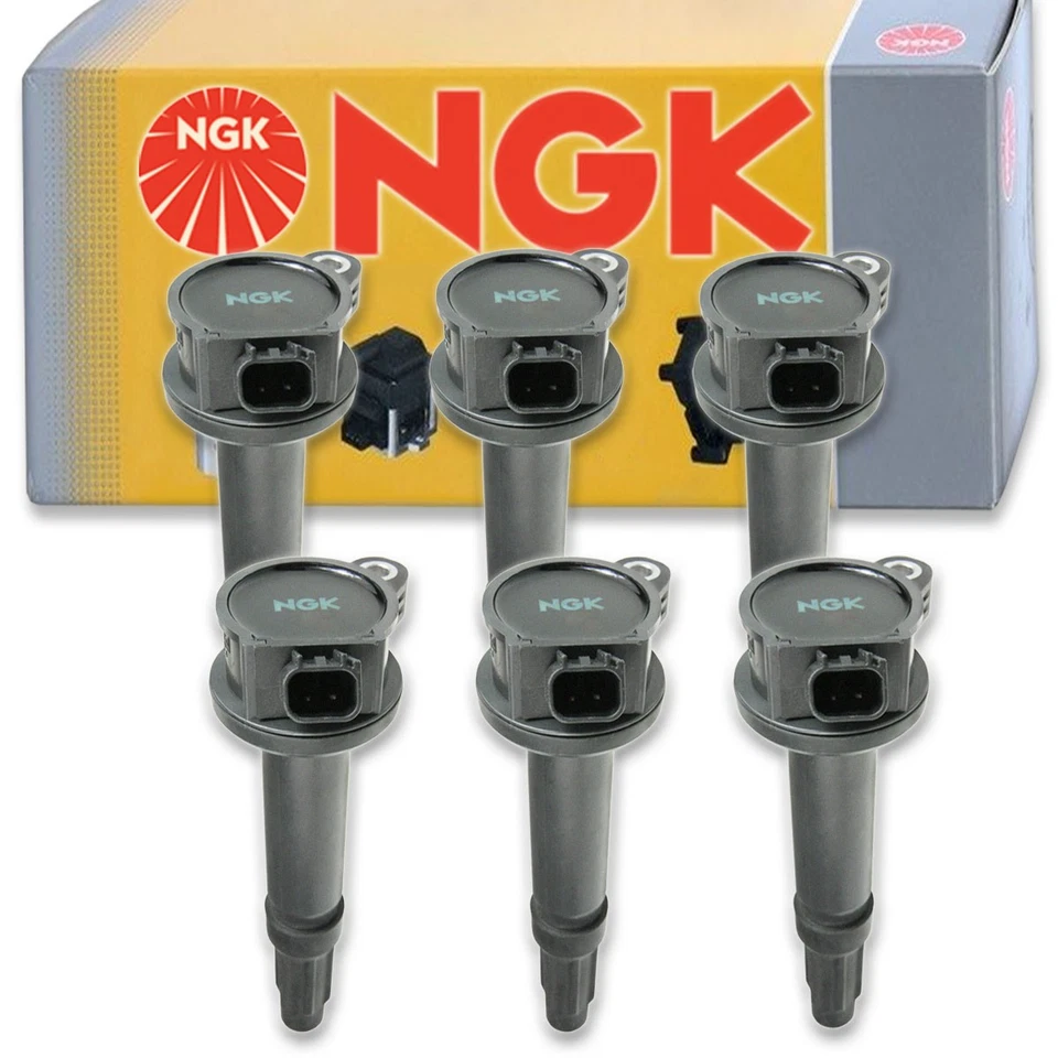 6 pcs Bobina de encendido NGK para 2009-2011 Mercury Mariner 3.0L V6 - Bujía fi Foto 1 de 4