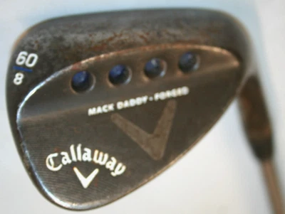 Callaway Mack Daddy Forged wedge 60 degrees with Callaway wedge flex steel shaft - Image 1 of 4