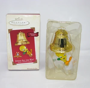 Hallmark Keepsake Ornament Tweety Jingle All the Way Battery-Operated 2003 - Picture 1 of 3