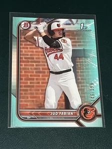 Bowman Draft 2022 Jud Fabian AQUA/199 - Imagen 1 de 1