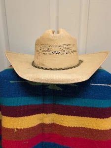 De colección Sombrero Occidental de Verano Talla 7 Cuerda Sombrero Banda Lote Grunge - Imagen 1 de 14