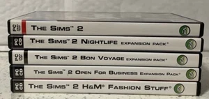 The Sims 2 & 4 Expansion Packs PC Bundle - ALL COMPLETE WITH MANUALS - Picture 1 of 22