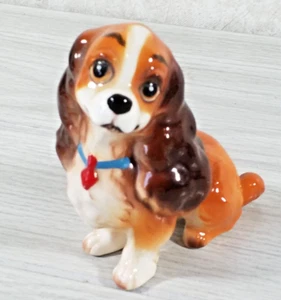 Figura De Colección Disney Dama y el Vagabundo Cocker Spaniel Perro Hecha en Japón - Imagen 1 de 6