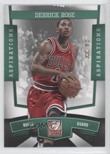 2010 Donruss Elite National Convention Aspirations /50 Derrick Rose #27