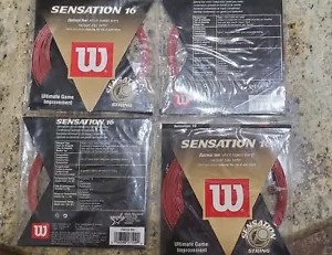 4 Wilson Sensation 16 gauge red packages Org. $24.each now $13 each - Picture 1 of 3
