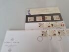 Royal Mail Mint Stamps  ROBERT BURNS  THE IMMORTAL MEMORY + First Day Cover