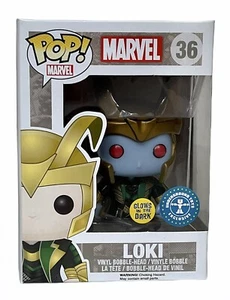Vinilo Marvel Glow In The Dark Frost exclusivo Loki Funko Pop Thor Los Vengadores - Imagen 1 de 5