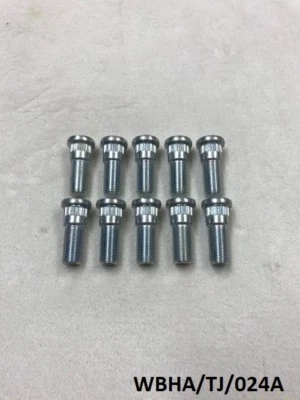 10 x Pernos de rueda trasera para Jeep Wrangler YJ TJ 1987-2002 WBHA/TJ/024A frenos de tambor Foto 1 de 4