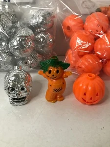 Halloween String light Covers Blow Mold Scarecrow Jack O Lantern Skull-NO LIGHTS - Picture 1 of 4