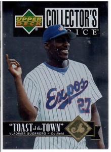 1997 Upper Deck Collector's Choice Toast of the Town #T17 Vladimir Guerrero