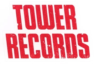 Tower Records Sticker (Reproduction) - Picture 1 of 2