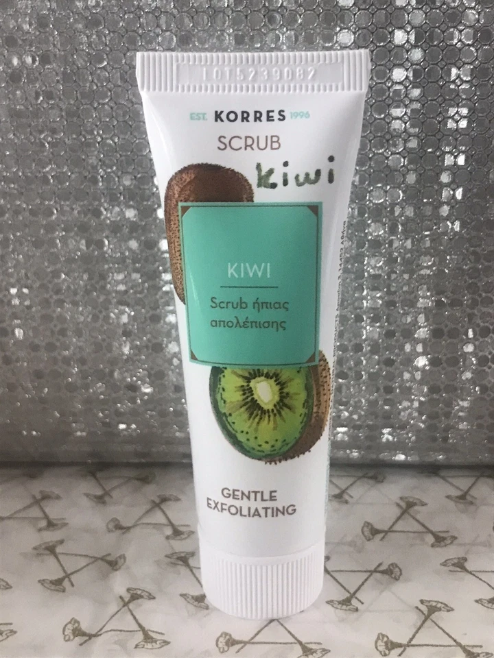 Korres Kiwi Gentle Exfoliating Scrub 18ml Mini/Travel Size New & Sealed - Image 1 of 1
