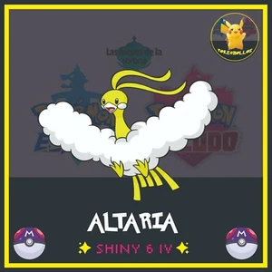 ✨ ALTARIA ultra Shiny 6 iv ' s ✨ |  pokemon 🗡️ espada | escudo🛡️ - Picture 1 of 3