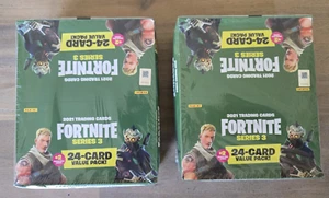 2x Fortnite Series 3 Value Box je 10 Packs mit 24 Karten, 2021 Trading Cards OVP - Bild 1 von 5
