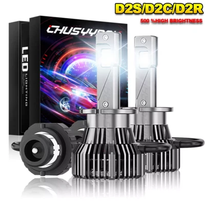 Paquete de 2 bombillas de faros Plug and Play para Infiniti Q45 Low Beam 2005-2006 Foto 1 de 4