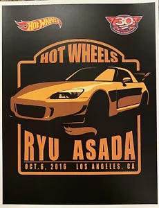 Póster/hoja electrónica de la 30ª Convención Anual de Hot Wheels - RYU ASADA - Imagen 1 de 1