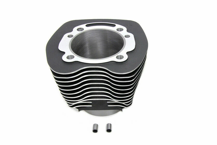 Cilindro de repuesto 103" doble leva negro para Harley Davidson por V-Twin Foto 1 de 1