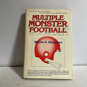 MULTIPLE MONSTER FOOTBALL By Warren K Washburn - Hardcover - Imagen 1 de 7