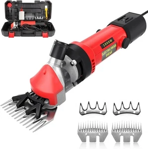 1000W Sheep Shears Electric Farm Livestock Haircut with 2 Blades Professional... - Picture 1 of 7