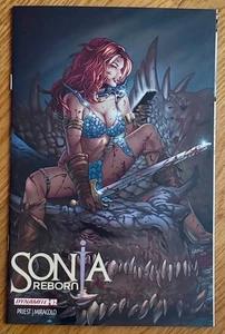 RED SONJA REBORN #2 Greg Land Cover Cell Phone Dynamite 2025 NM Priest - Picture 1 of 1