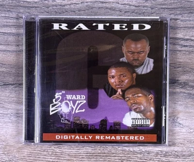 Rated G (Digitally Remastered) By 5th Ward Boyz (CD, 2006, Rap-A-Lot) New Sealed - Image 1 of 4