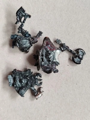 Warhammer Dwarf Lord/White Dwarf Grombrinal On Shield Bearers Bugman And Gotrek - Image 1 of 2