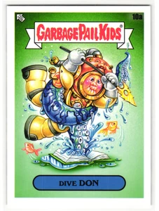 Dive Don 2022 Garbage Pail Kids 20,000 Leagues Under The Sea Parody Sticker - Picture 1 of 2