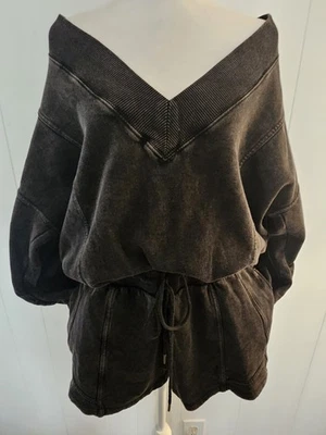 Mameluco de felpa francesa Free People Movement Intercept talla XL NUEVO CON ETIQUETAS Foto 1 de 4