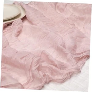 1 Piece Cheesecloth Table Runner 10Ft Cheese Cloth Gauze for Boho Rustic - Picture 1 of 7