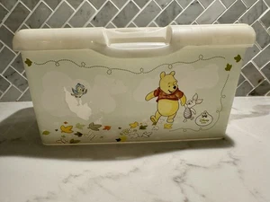Huggies Baby Feuchttücher Disney Winnie Pooh Ferkel Tigger Spender Behälter Lesen - Bild 1 von 9