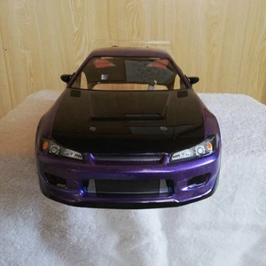 Yokomo S15 Silvia Rc Car Body 1/10 Scale Clear Unpainted Lexan Drift Body Shell - Picture 1 of 7