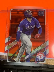 2021 TOPPS ACETATE JOEY GALLO RANGERS 7/10 ~ #131 - Picture 1 of 1