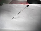 1930s Hatpin Beehive Shaped Chrome Plated Metal Vintage Stick Pin