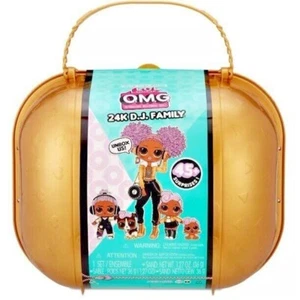 LOL Surprise OMG 24K DJ Family Dolls & Pet 45+ Sorprese NUOVO SIGILLATO - Foto 1 di 9