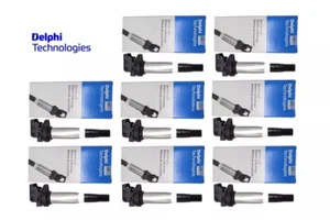 8pcs 12138616153 Original Delphi Ignition Coils Metal for BMW M5 M6 X5 X6 - Picture 1 of 5