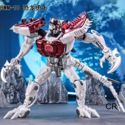 Super Power Warrior Bwm-10 Beast Hero Metal Dinosaur Transformation Toy Bw Robot - Image 1 of 4