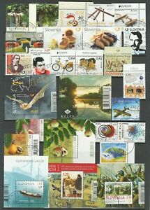 Slovenia 2009/2014 ☀ Lot of Stamps ☀ NEW (**) - Stamped / CTO