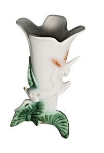 vintage Hull pottery Regal deer Unicorn 311 vase leaping unicorn 12- toll &6 wid - Picture 1 of 13