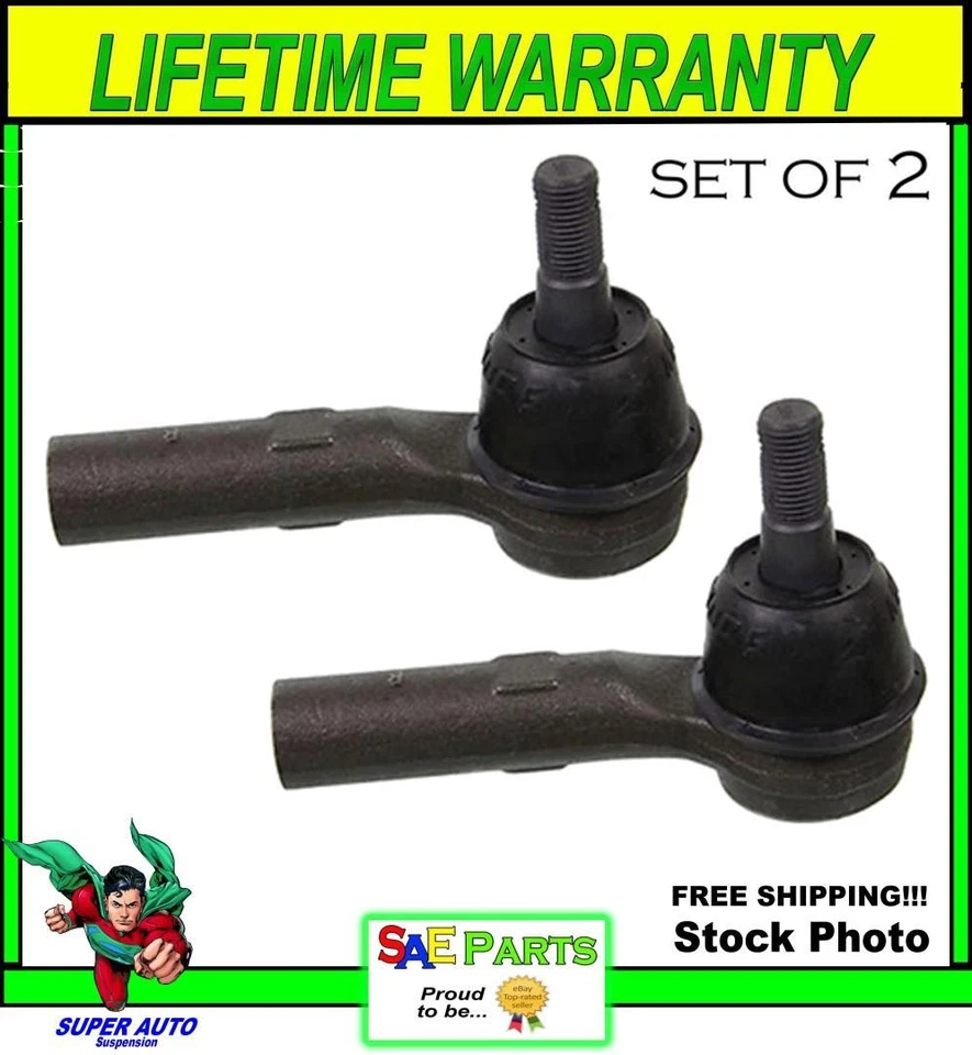 *NUEVO* SET Extremo de varilla de amarre de dirección de alta resistencia ES80644 exterior delantero derecho Foto 1 de 1