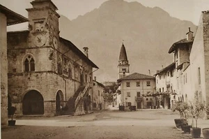 Venzone Friaul Julisch Venetien Italien Original Fotogravur 30er Jahre Kurt Hielscher - Bild 1 von 2