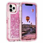 Shockproof Liquid Glitter Bling Case For Iphone 15 14 Pro Max 13 12 11 Xr Xs 876