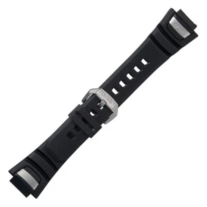 Genuine Casio Rubber Strap Band 10332054 16/21.5mm - Picture 1 of 3