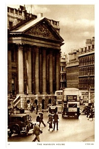 LONDON - THE MANSION HOUSE Raphael Tuck Postcard (L15) - Picture 1 of 1